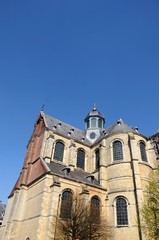 Fototapeta na wymiar Église abbatiale SintServaas de Grimbergen (Brabant flamand- Belgique)