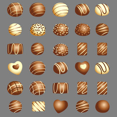 chocolate candy set