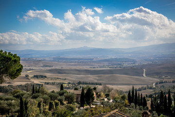 Fototapeta na wymiar Beautiful Tuscany landscape 