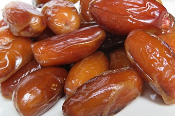 Sweet dried date fruit