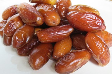 Sweet dried date fruit