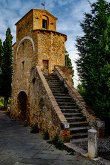Obraz premium San Quirico Dorcia, Tuscany, Italy