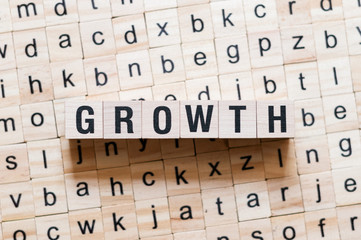 Growth word concept