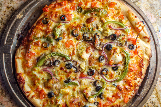 New York Vegetable Pizza