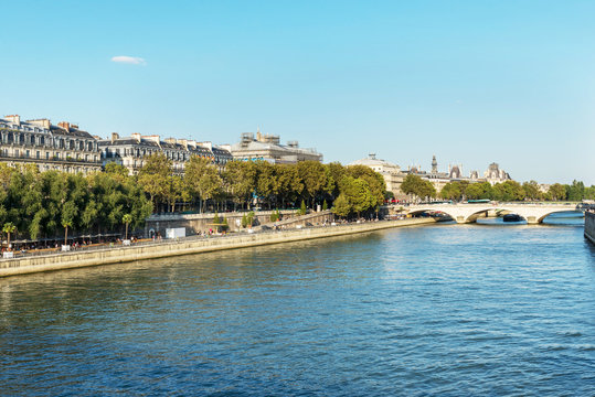 The photo was taken on August 2, 2018. Paris. France. 