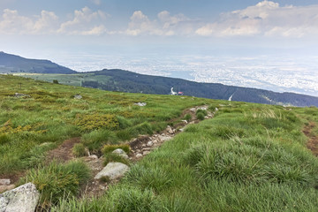 Summer Landscape of Vitosha Mountain, Sofia City Region, Bulgaria