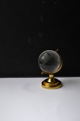 globe on table