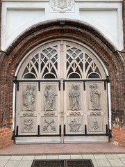 old church door