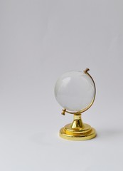 globe in glass