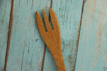 Fourchette en bois
