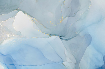 Fluid Art . Abstract colorful background, wallpaper. Mixing acrylic paints. Modern art. Marble texture. Alcohol ink colors  translucent