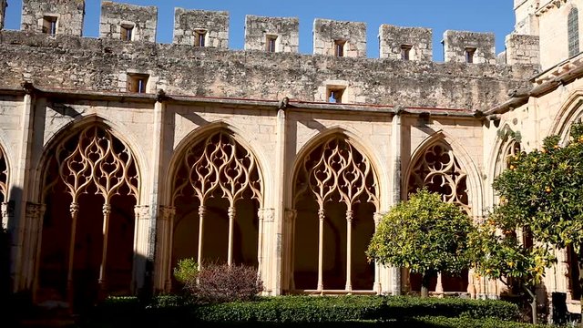The Monastery of Santa Maria de Santes Creus (Aiguamurcia). Catalonia, Spain