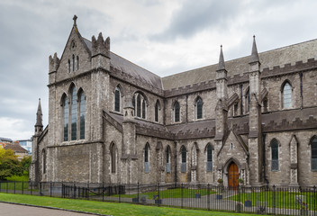 Fototapeta na wymiar St Patrick's Cathedral, Dublin, Ireland