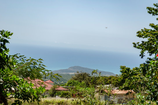 Island Coastline View