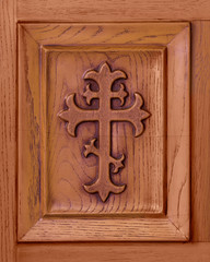 Interior of the Annunciation Byzantine Catholic Church of Homer Glen, Illinois