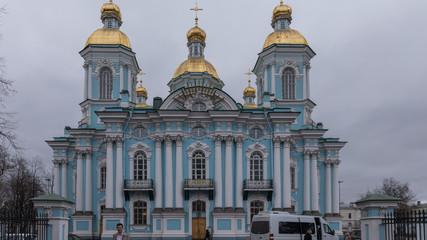 Fototapeta na wymiar Travelling in St Petersburg