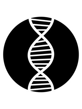 kreis logo dna forscher wissenschaft gene spirale labor biologie biologe lernen untersuchen erbinformation vererben fortpflanzung dns sequenz genbank virus erforschen clipart