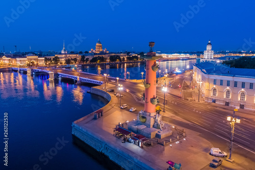 Saint Petersburg Vasilyevsky Island Russia Panorama Of The - 
