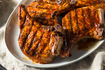 Homemade Barbecue Pork Chops