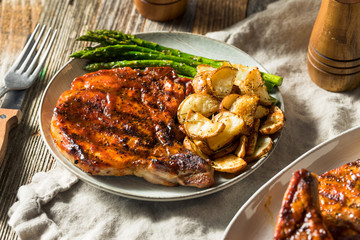 Homemade Barbecue Pork Chops