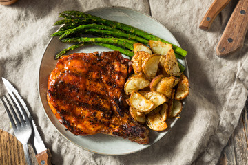 Homemade Barbecue Pork Chops