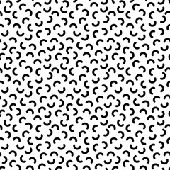 Trendy Geometric Design Seamless Pattern - Fun geometric repeating pattern design
