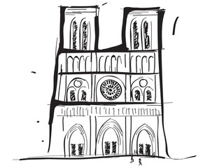 ILLUSTRATION DE NOTRE-DAME DE PARIS