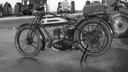 Old Motorbike at show