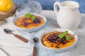 Portuguese leite creme