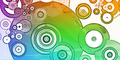 Naklejka premium Futuristic Background