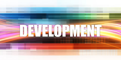 Development Corporate Concept