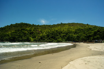 Beach and green view