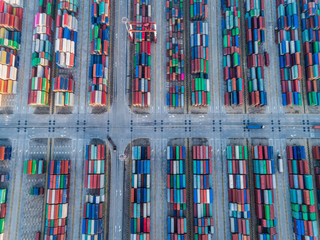 GENOA, ITALY - FEBRUARY 9, 2011: Maritime personnel and equipment to work on the docks of the...
