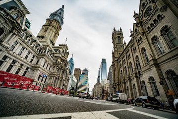 Fototapeta premium Downtown Philadelphia Skyline