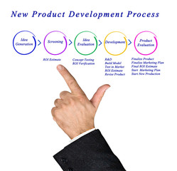Fototapeta premium New Product Development Process