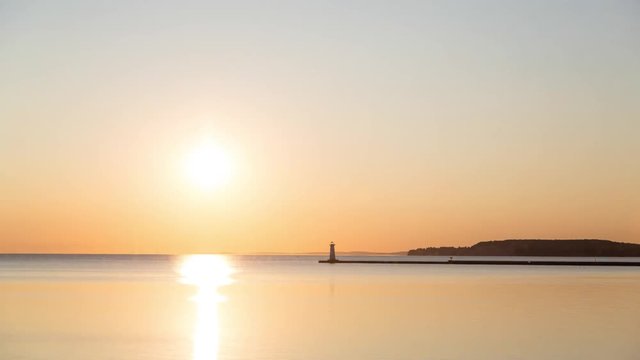 Sunrise at Sodus Point Lighthouse