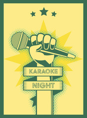 karaoke retro style