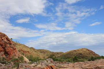rock and sky