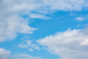 Naklejka na ściany i meble Blue sky with soft cloud background