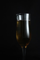 glass of white wine