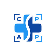 Logo CPAP Healthcare Concept Design