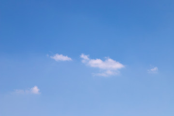 Blue sky with clouds background