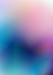 Blurred abstract blue background