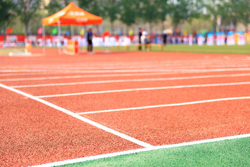 sports ground，A close-up