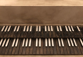 baroque classic music harpsichord keyboard © Alfonsodetomas