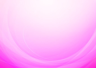 Abstract curved pink background