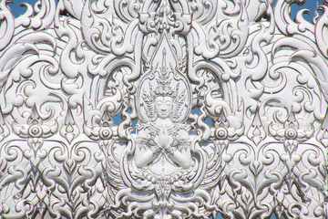 Chiang rai Wat Rong Khun another name white Temple is an art Buddhist temple in Chiang Rai Province, Thailand.Wat Rong Khun is a famous international landmark for tourist in chiangrai province.