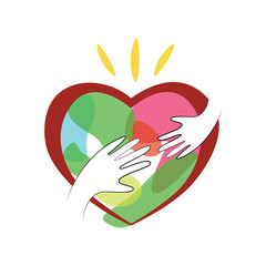 Human rights day  Solidarity vector