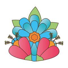 flowers leaves foliage