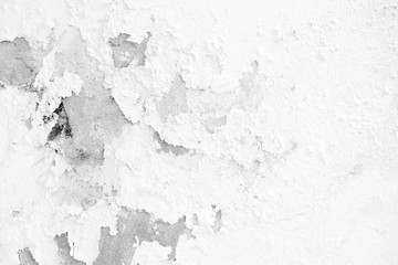 White Grunge Wall Background.